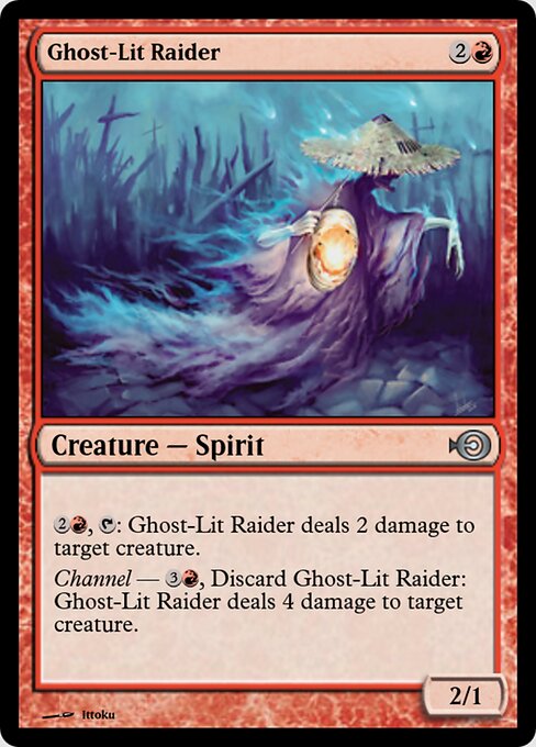 Ghost-Lit Raider — art by Ittoku