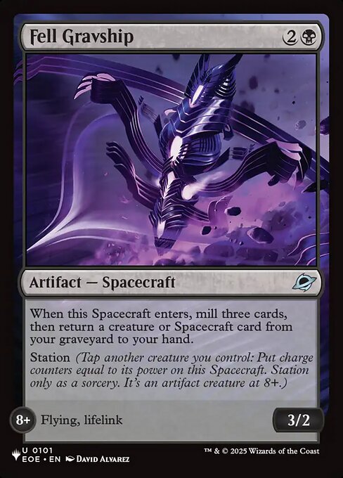 Fell Gravship — art by David Álvarez