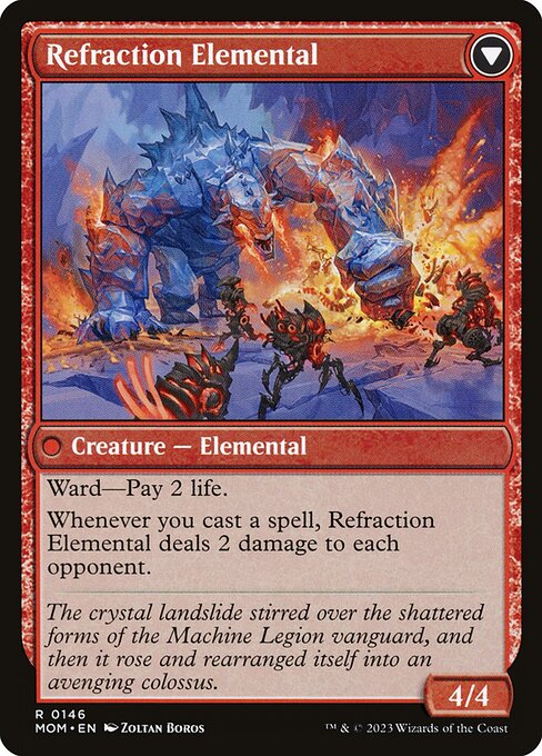 Invasion of Karsus // Refraction Elemental — art by Zoltan Boros