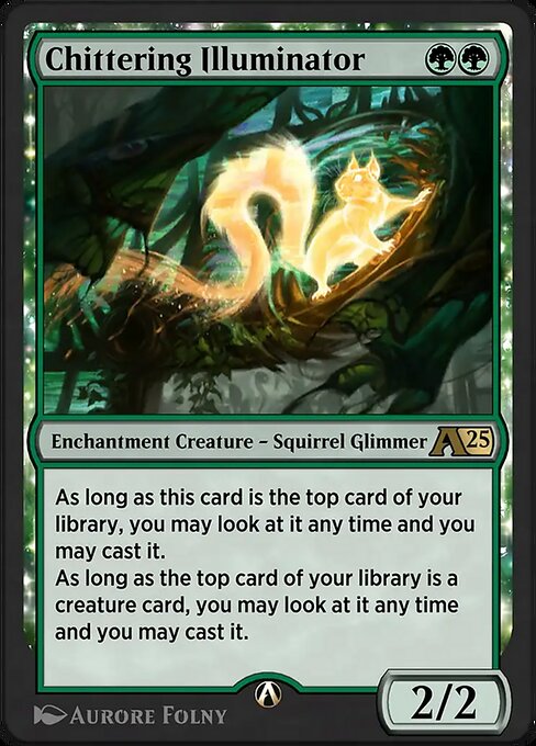 Chittering Illuminator — art by Aurore Folny