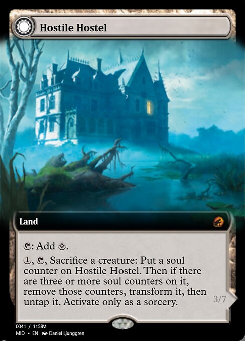Hostile Hostel // Creeping Inn — art by Daniel Ljunggren