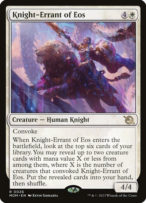 Knight-Errant of Eos — art by Kevin Sidharta