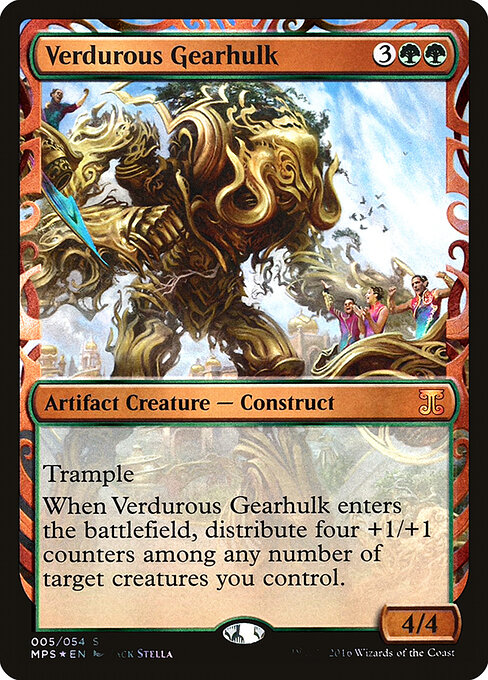 Verdurous Gearhulk — art by Zack Stella