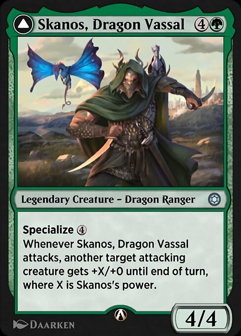 Skanos, Dragon Vassal — art by Daarken