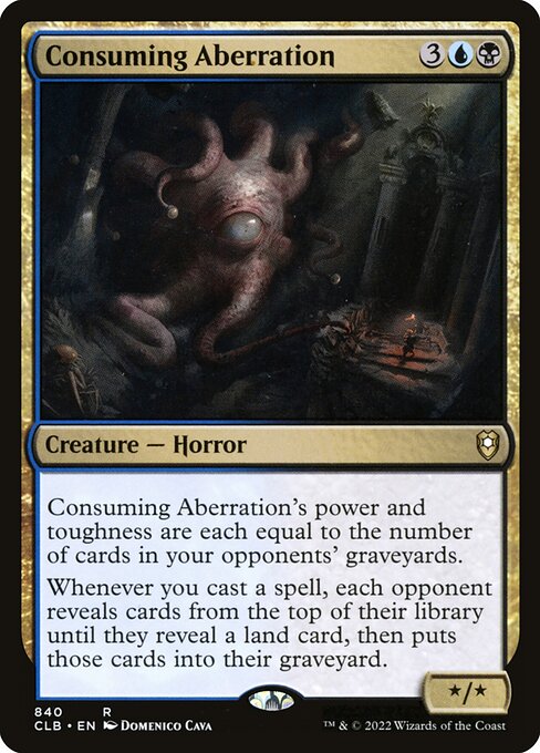 Consuming Aberration — art by Domenico Cava