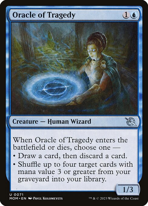 Oracle of Tragedy — art by Pavel Kolomeyets