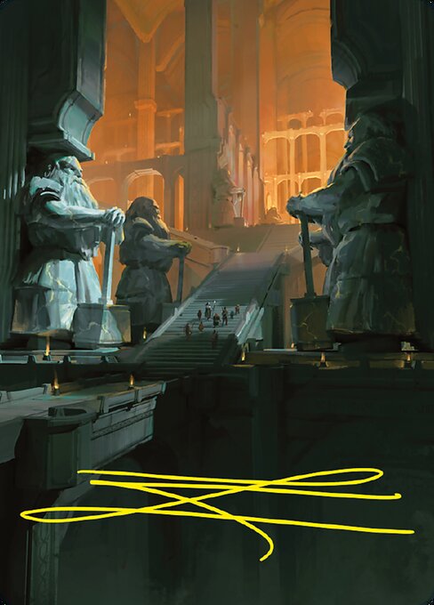 Mines of Moria // Mines of Moria — art by Lucas Terryn