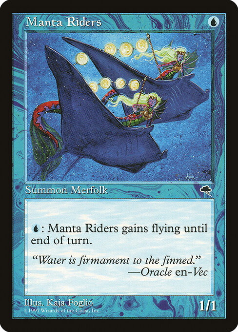 Manta Riders — art by Kaja Foglio