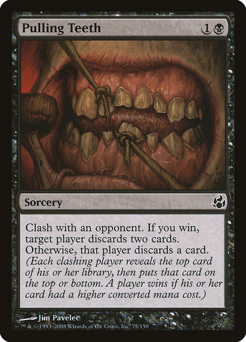 Pulling Teeth — art by Jim Pavelec