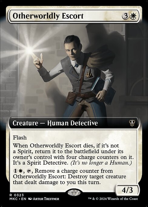 Otherworldly Escort — art by Artur Treffner