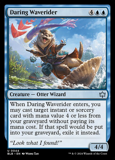 Daring Waverider — art by Wisnu Tan