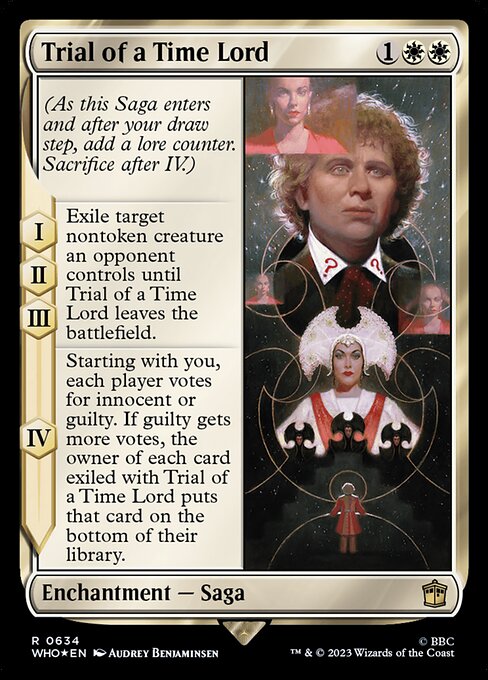 Trial of a Time Lord — art by Audrey Benjaminsen
