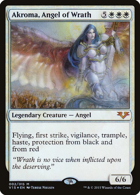 Akroma, Angel of Wrath — art by Terese Nielsen