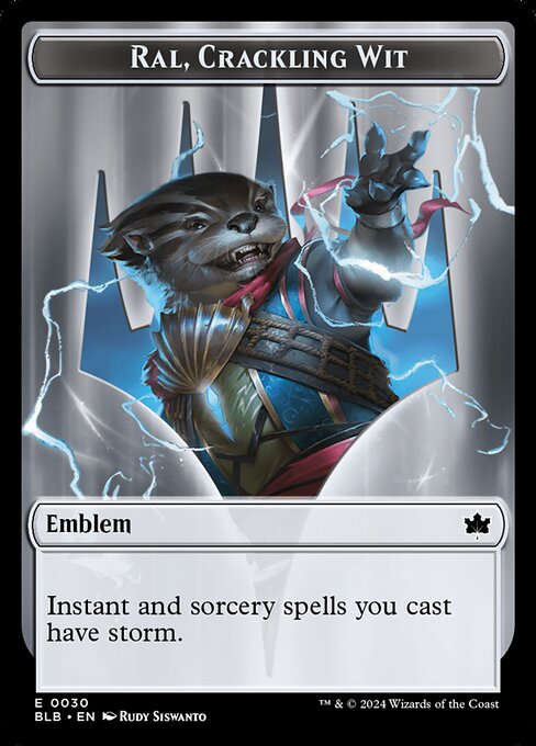 Ral, Crackling Wit Emblem — art by Rudy Siswanto