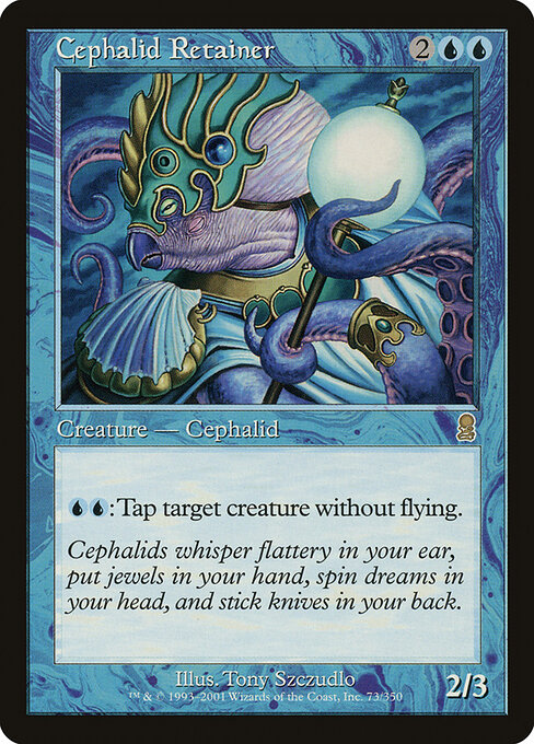 Cephalid Retainer — art by Tony Szczudlo