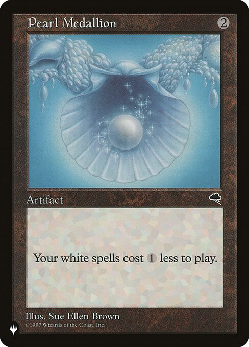 Pearl Medallion — art by Sue Ellen Brown