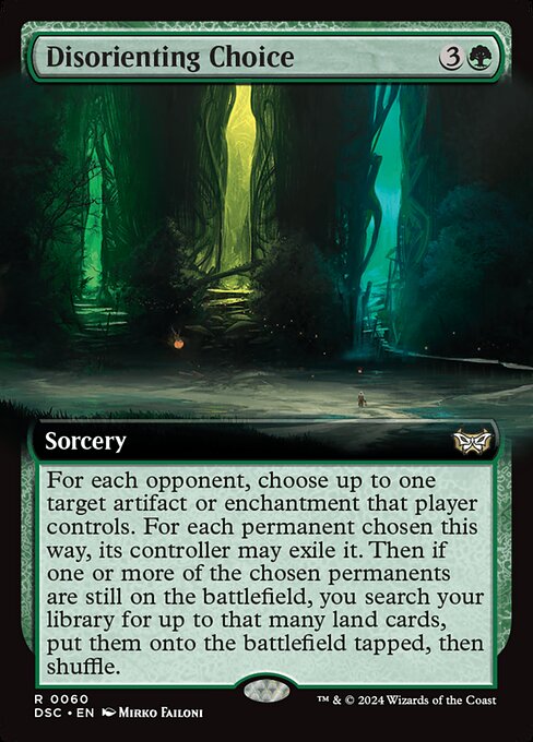 Disorienting Choice — art by Mirko Failoni