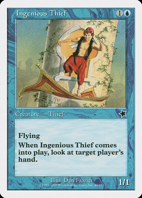 Ingenious Thief — art by Dan Frazier