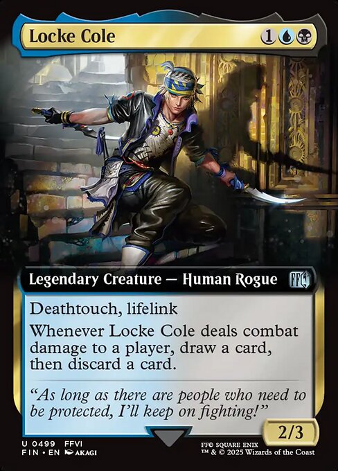 Locke Cole — art by AKAGI