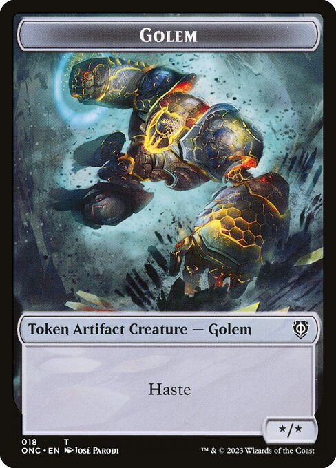 Golem — art by José Parodi
