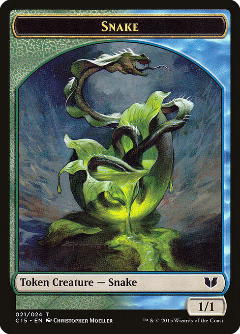 Snake — art by Christopher Moeller