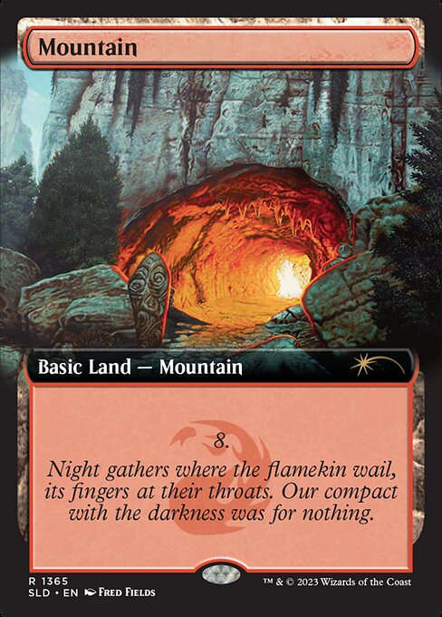 Mountain — art by Fred Fields