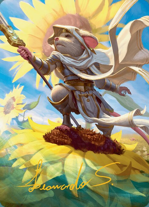 Elspeth, Sun's Champion // Elspeth, Sun's Champion — art by Leonardo Santanna