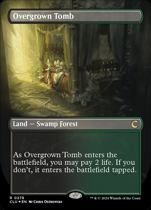 Overgrown Tomb — art by Chris Ostrowski