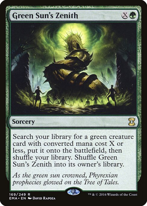 Green Sun's Zenith — art by David Rapoza