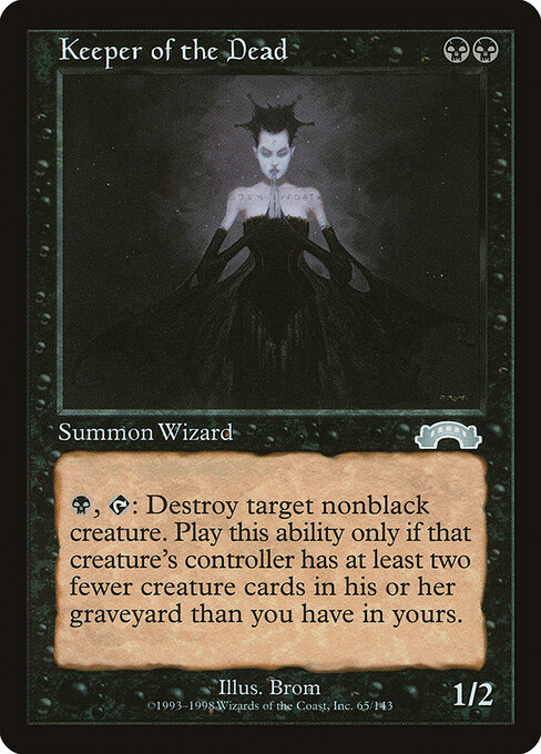 Keeper of the Dead — art by Brom