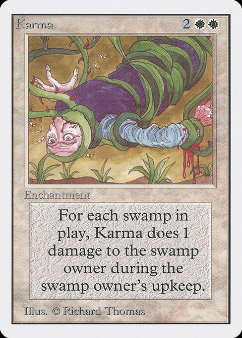 Karma — art by Richard Thomas