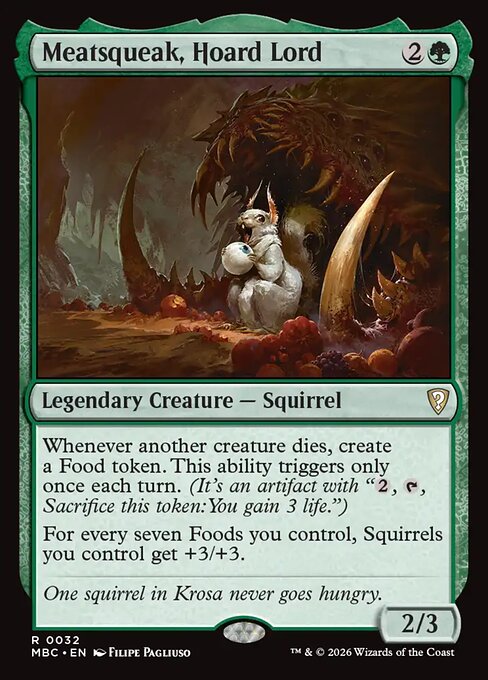 Meatsqueak, Hoard Lord — art by Filipe Pagliuso