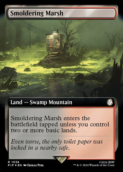 Smoldering Marsh — art by Erikas Perl