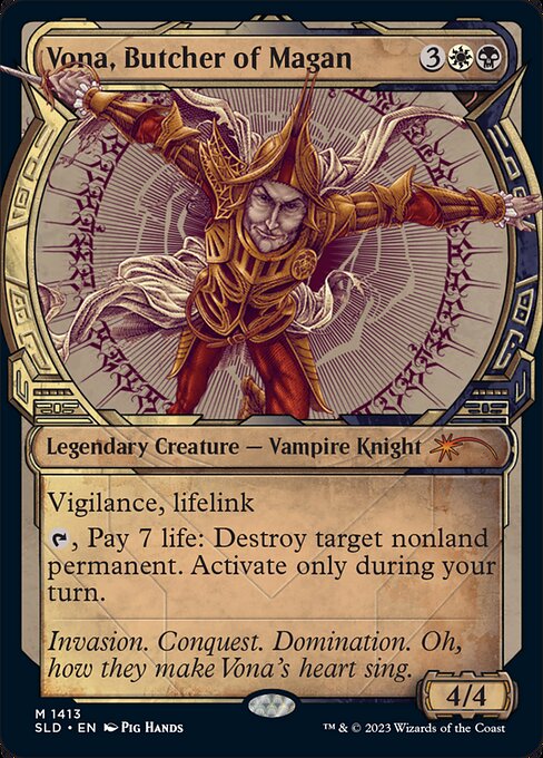 Vona, Butcher of Magan — art by Pig Hands