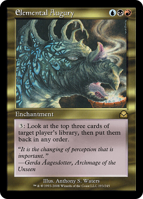 Elemental Augury — art by Anthony S. Waters