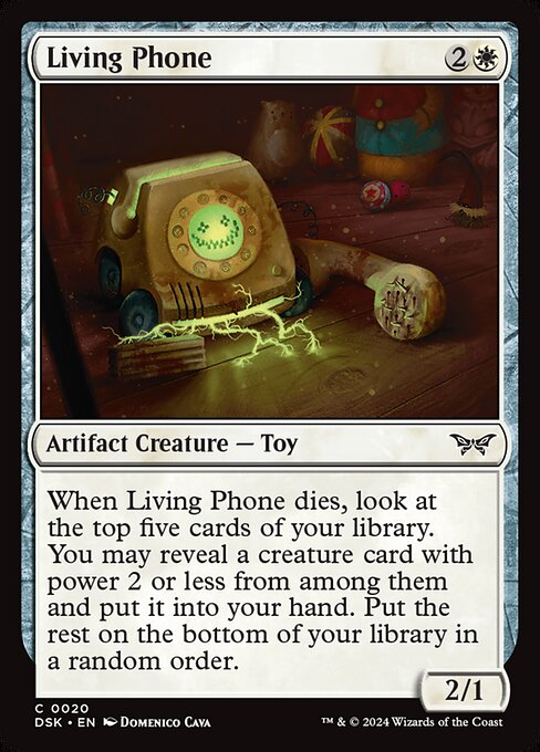 Living Phone — art by Domenico Cava