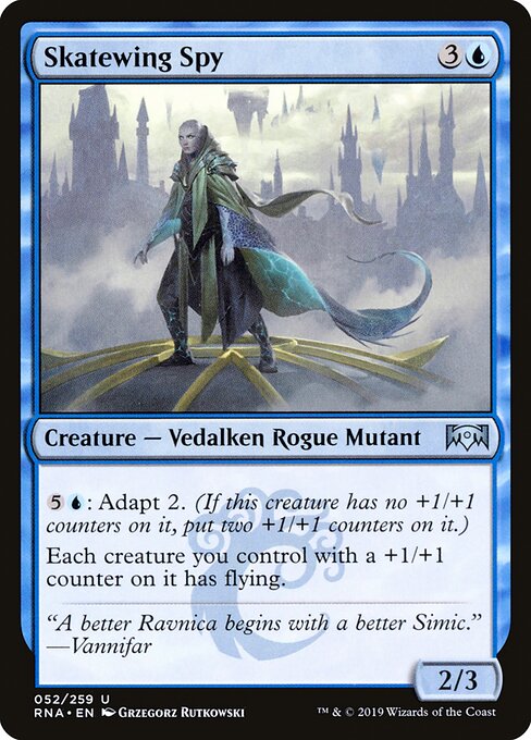 Skatewing Spy — art by Grzegorz Rutkowski