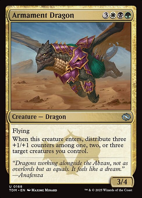 Armament Dragon — art by Maxime Minard