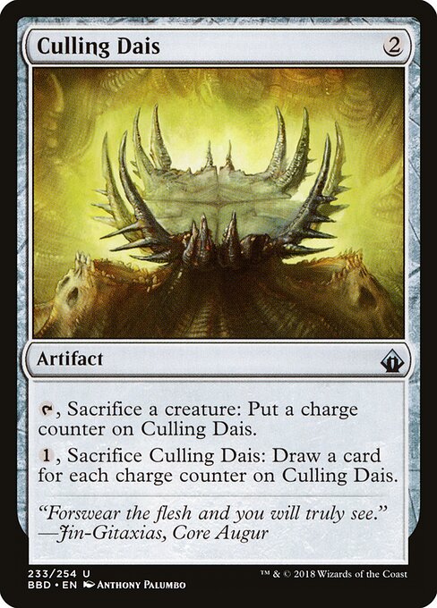 Culling Dais — art by Anthony Palumbo