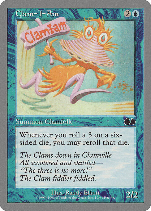Clam-I-Am — art by Randy Elliott