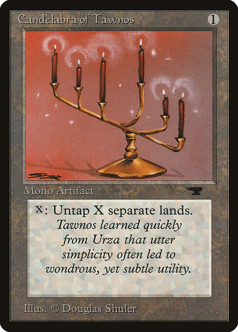Candelabra of Tawnos — art by Douglas Shuler