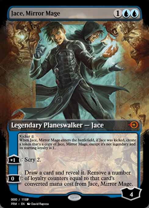 Jace, Mirror Mage — art by David Rapoza