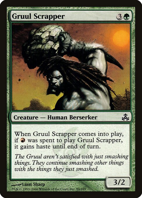 Gruul Scrapper — art by Liam Sharp