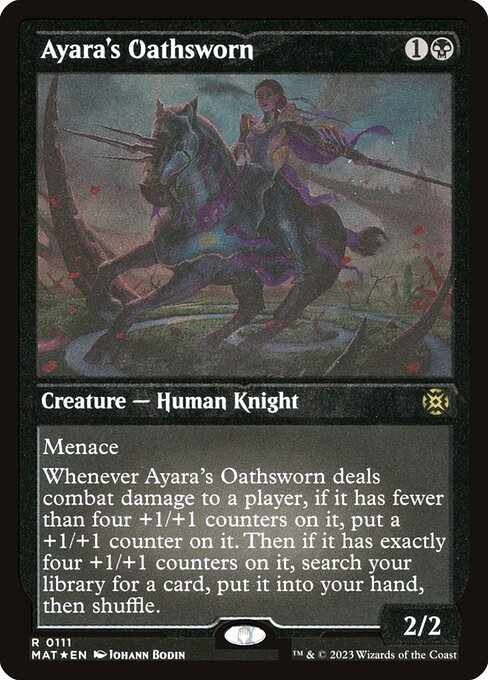 Ayara's Oathsworn — art by Johann Bodin