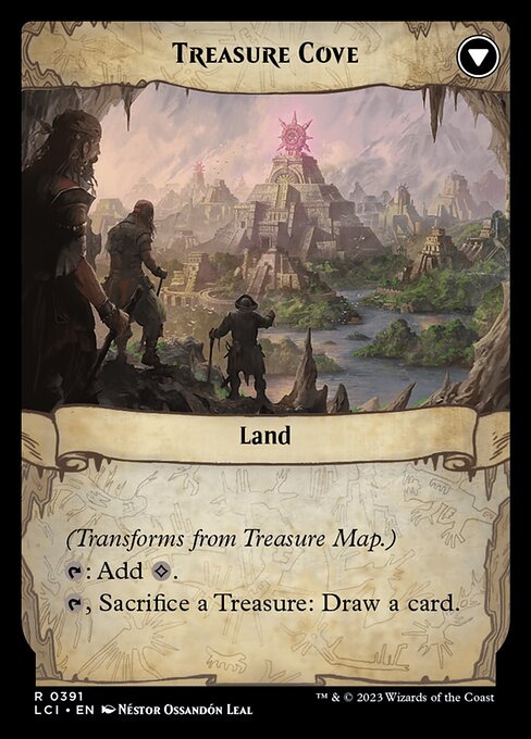Treasure Map // Treasure Cove — art by Néstor Ossandón Leal