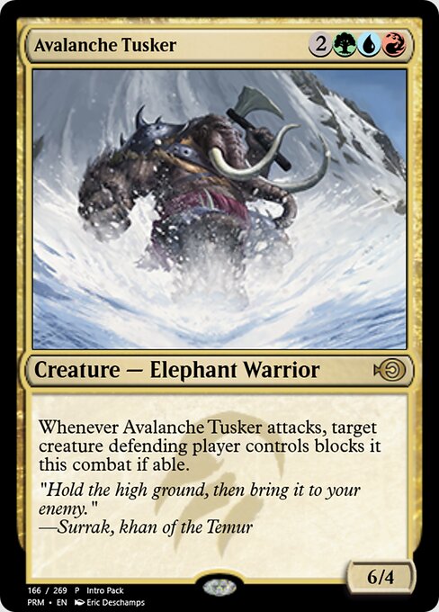 Avalanche Tusker — art by Eric Deschamps
