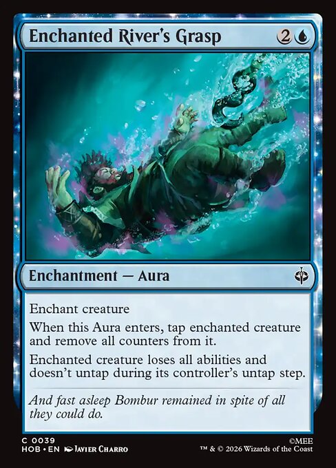 Enchanted River's Grasp — art by Javier Charro