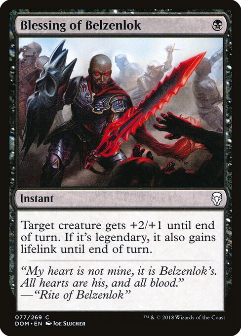 Blessing of Belzenlok — art by Joe Slucher
