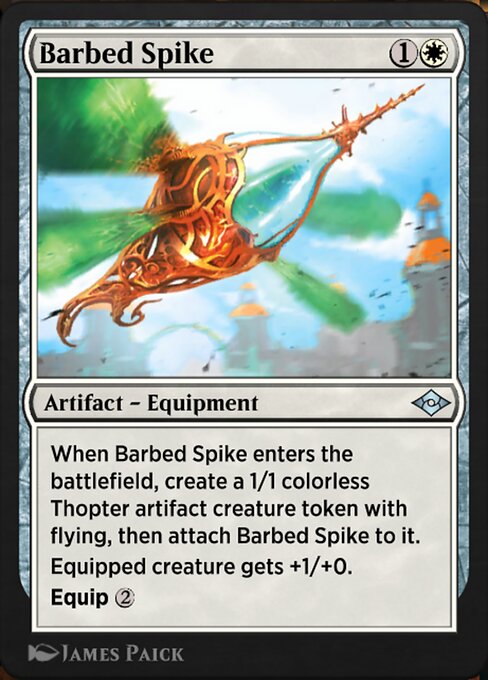 Barbed Spike — art by James Paick