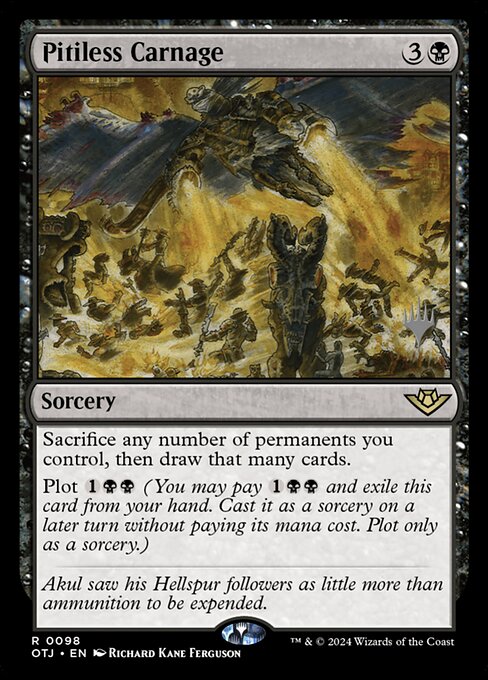 Pitiless Carnage — art by Richard Kane Ferguson